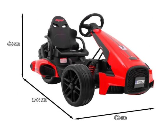 Pojazd Bolid XR-1 Czerwony Новости - Детские товары