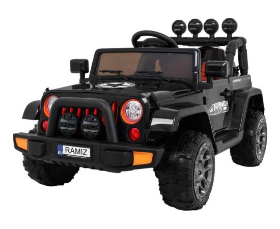 Pojazd Terenowy Full Time 4WD Czarny Jaunumi, Bērnu preces