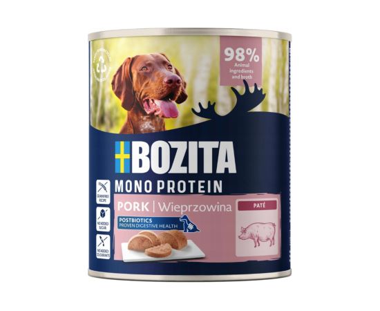 BOZITA pasztet pies wieprzowina 800g Suņu barība