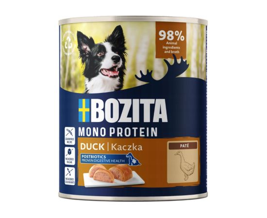 BOZITA pasztet pies kaczka 800g Suņu barība