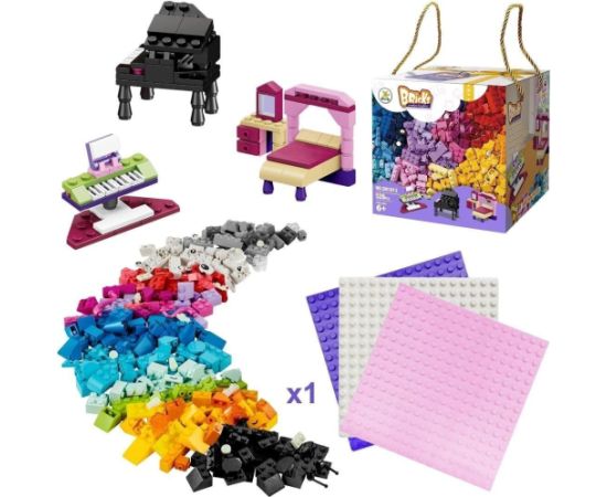 Trifox Klocki 520 elementów + podstawa Mašīnas un piederumi