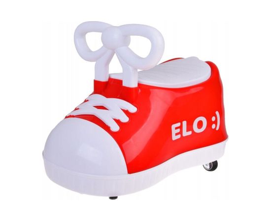 Jokomisiada Czerwony TRAMPEK Elo :) - JEŹDZIK but Super-obrotowy + muzyka SP0813 Новости - Детские товары