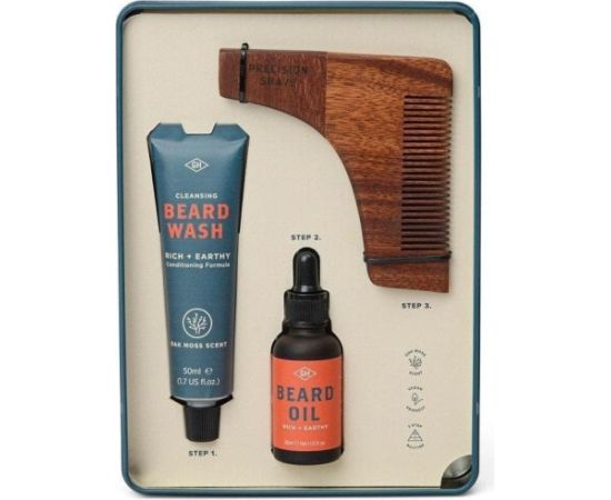 Gentlemens Hardware Zestaw podróżny w puszce Beard Survival Kit Духи и косметика