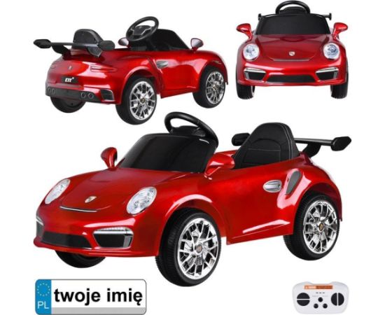 Jokomisiada Autko elektryczne na akumulator czerwone Porsche RUF CTR3 + pilot PA0327 EDUKAMP Новости - Детские товары
