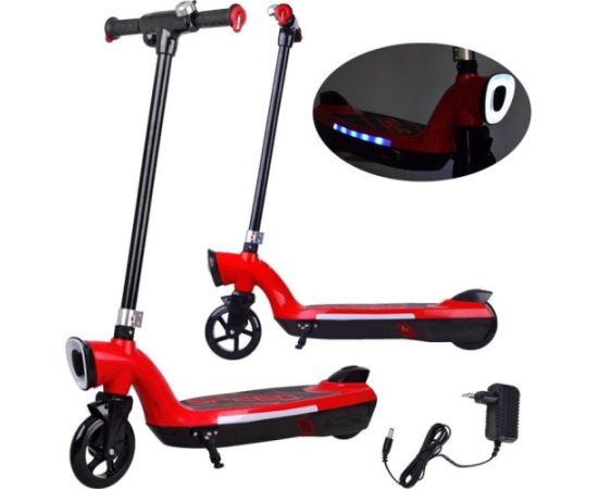 Hulajnoga Jokomisiada Hulajnoga elektryczna ledowe oświetlenie SP0737 Jaunumi - Sports