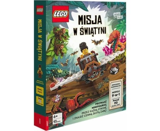 Ameet Książka LEGO Master Brand. Misja w świątyni Jaunumi, Bērnu preces
