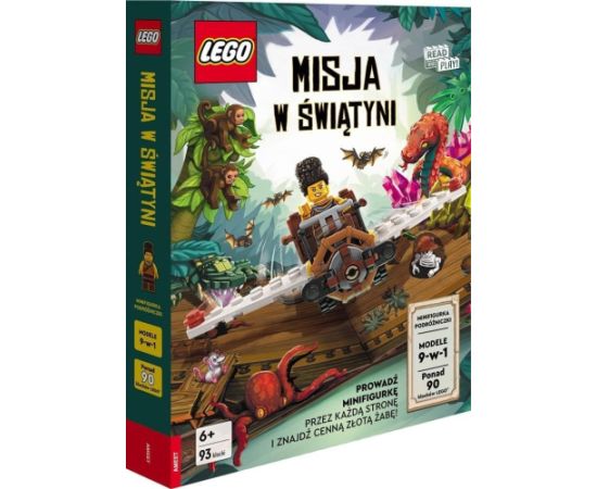 Ameet Książka LEGO Master Brand. Misja w świątyni Jaunumi, Bērnu preces