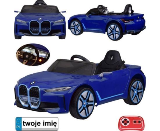 Jokomisiada Autko na akumulator elektryczne BMW i4 dla dziecka pilot PA0310 NI Новости - Детские товары