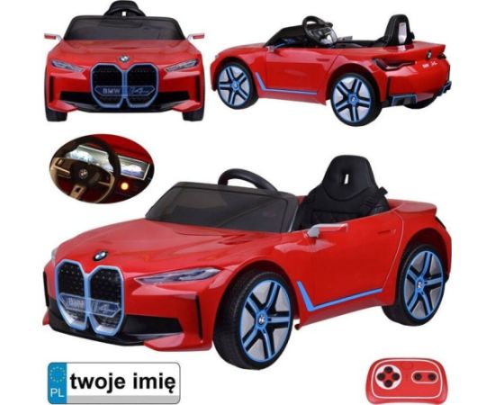 Jokomisiada Autko na akumulator elektryczne BMW i4 dla dziecka pilot PA0310 CZ Jaunumi, Bērnu preces