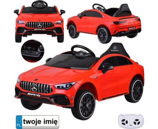 Jokomisiada Auto na akumulator Mercedes AMG CLA 45s dla dziecka efekt bujania PA0307 Новости - Детские товары