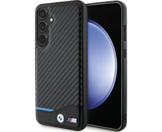 BMW BMHCS24M22NBCK Aizmugurējais Apvalks priekš Samsung Galaxy S24+ Neoriģinālie Maciņi