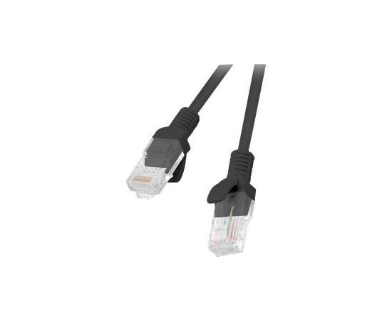 Lanberg Patchcord CAT.6 UTP fluke passed PCU6-10CC-0025-BK 0.25 m HDMI vadi