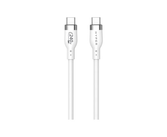 Hyper 2M Silicone 240W USB-C Charging Cable USB-C to USB-C Дата USB-кабели