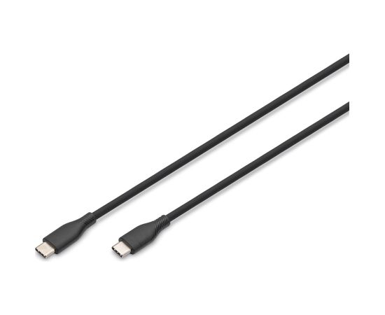 Digitus USB-C silicone connection cable, 1m AK-300341-010-S Data USB kabeļi