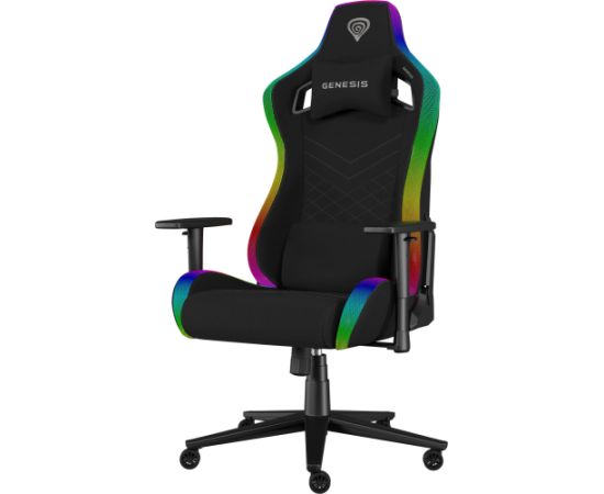 Genesis Gaming Chair Trit 660 RGB Black Gaming krēsli