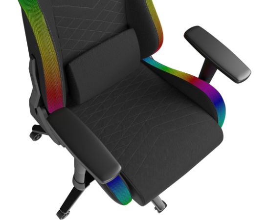 Genesis Gaming Chair Trit 660 RGB Black Gaming krēsli