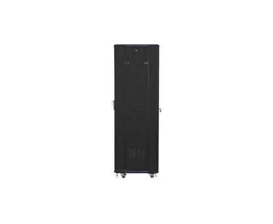 Lanberg Rack cabinet 19" free-standing 37U/600x600 (flat pack) FF01-6637-12B Black Serveri un to komponentes