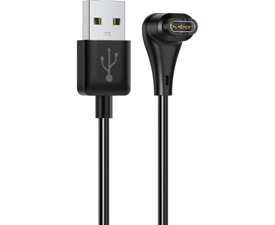 Кабель Reach USB-A для часов Garmin Watch 1,0 м черный Smart pūlksteņu aksesuāri