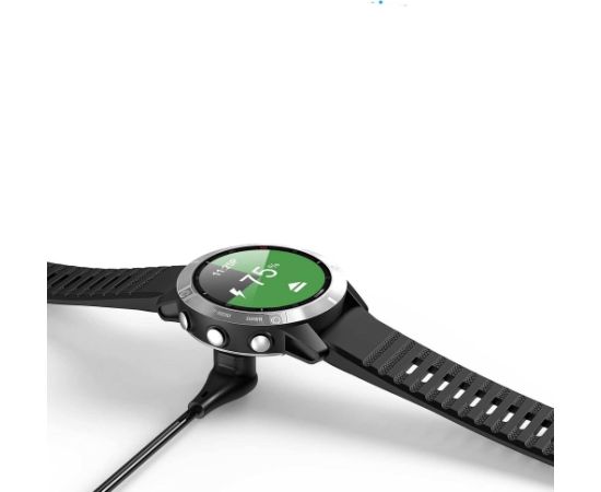 Кабель Reach USB-A для часов Garmin Watch 1,0 м черный Smart pūlksteņu aksesuāri