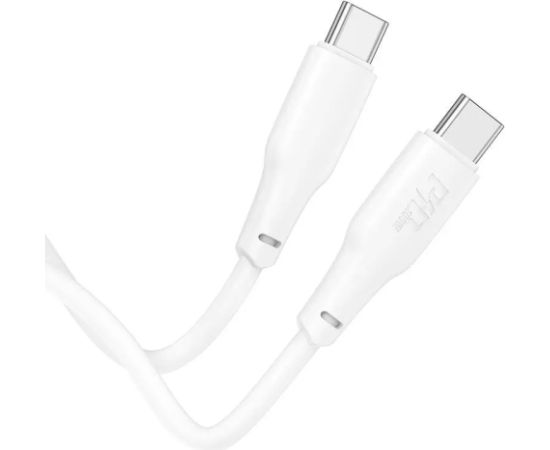 USB кабель Hoco X93 100W USB-C to USB-C 2.0m белый Дата USB-кабели