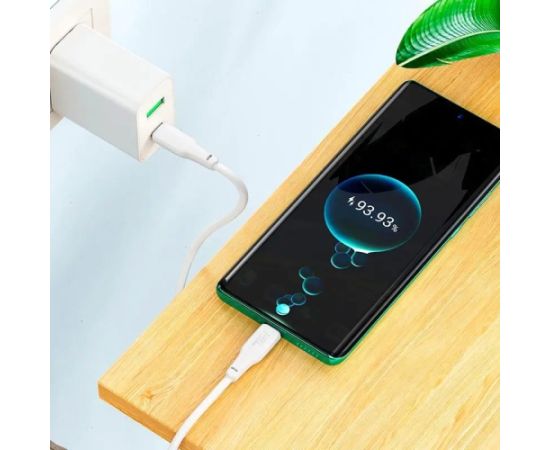 USB кабель Hoco X93 100W USB-C to USB-C 2.0m белый Дата USB-кабели