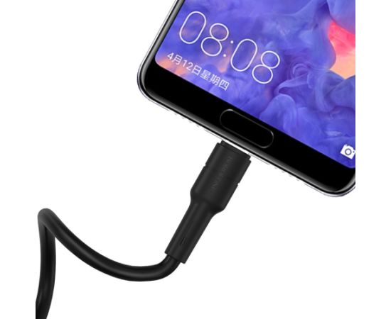 USB кабель Borofone BX30 Type-C 1m силиконовый черный Дата USB-кабели