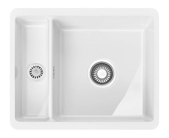 Franke Kubus KXK 160-37-12 3 1/2"BSW Iebūvējama Balta Fraceram Virtuves Izlietne Кухонные раковины