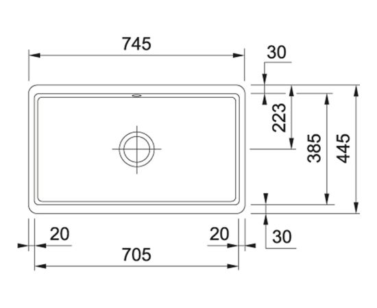 Franke Kubus KXK 110-71 3 1/2" Jaunumi Sadz. tehnika