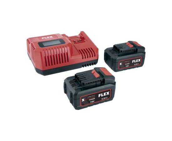 Piederumu komplekts Flex P-SET 55R; 18V; 1x5Ah + lādētājs Аккумуляторы