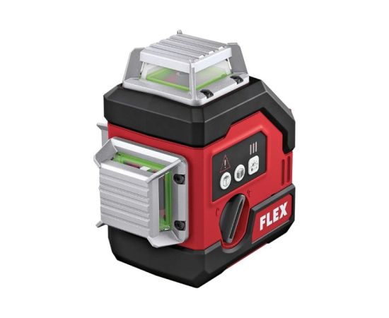 Krustveida lāzera nivelieris Flex ALC 3/360-G/R; 12V; IP54 zaļš Mērinstrumenti, Attāluma un līmeņa mērītāji