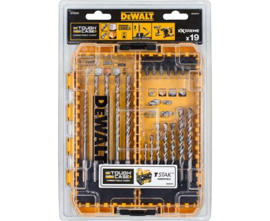 Urbju un skrūvgriežu uzgaļu komplekts DeWalt DT70754-QZ; 19 gab. Аксессуары для дрелей