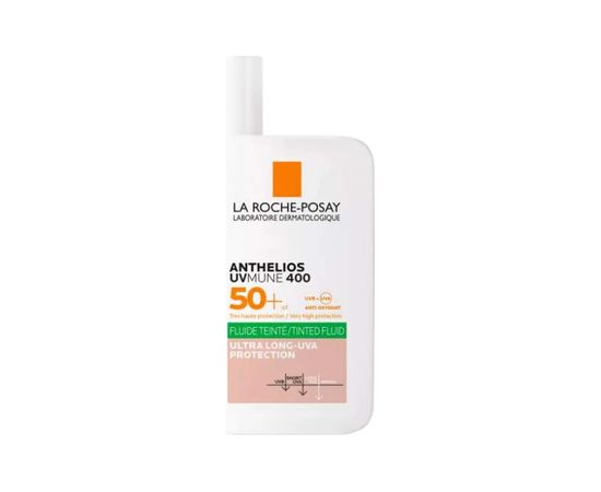 La Roche-posay Anthelios UVMune 400 Tinted Fluid SPF 50+ - Tónovaný opalovací fluid 50ml Духи и косметика