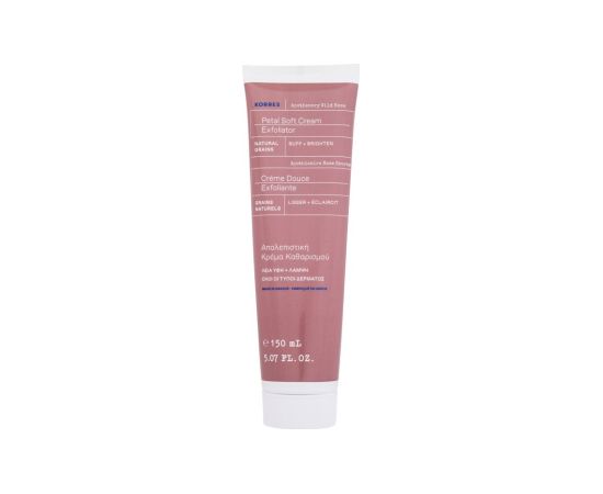 Korres Apothecary Wild Rose / Petal Soft Cream Exfoliator 150ml Sejas kopšana