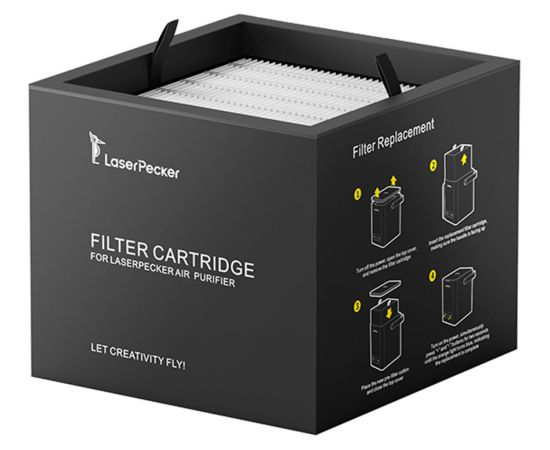 LaserPecker Air Purifier smoke canister filter Новости - Для офиса