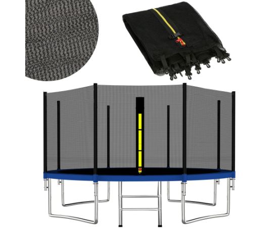 Springos Внешняя защитная сетка для батута TSN-14FT 426 см, 8 стоек Батуты и аксессуары