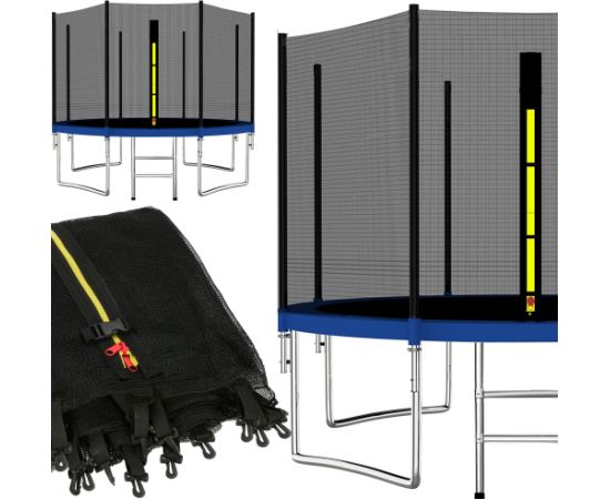 Springos Внешняя защитная сетка для батута TSN-14FT 426 см, 8 стоек Батуты и аксессуары