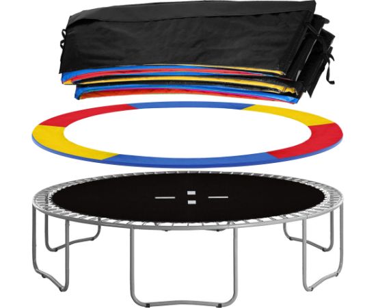 Atsperu pārvalks batutam Springos TP-8FT 244 CM MULTI 8FT Batuti un aksesuāri