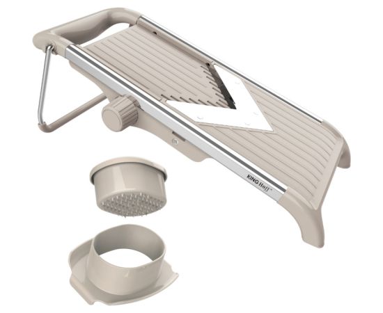 Dārzeņu šķēļotājs ar regulējamu biezumu, 30 × 13,5 × 11,5 cm, KINGHOFF KH 2006 Mikseri