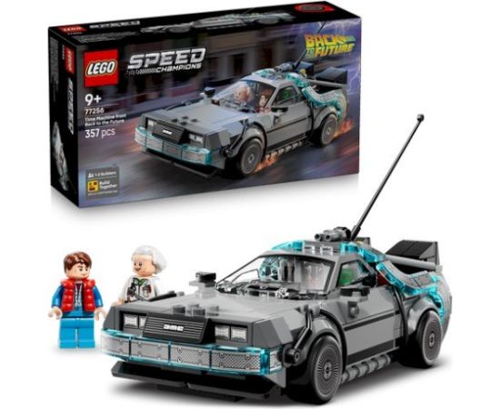 LEGO Speed Champions 77256 Time Machine from Back to the Future Konstruktors Konstruktori 