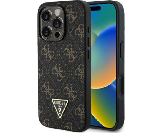 Guess New 4G Triangle Защитный Чехол для Apple iPhone 16 Pro Max Чехлы - альтернативные