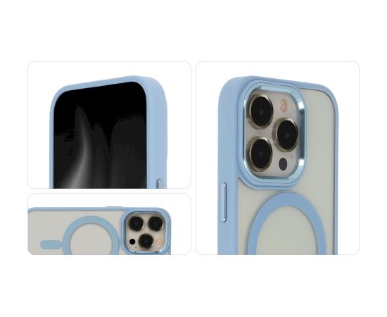 Mocco Satin Elegant MagSafe Case Защитный Чехол для Apple iPhone 15 Pro Max Чехлы - альтернативные