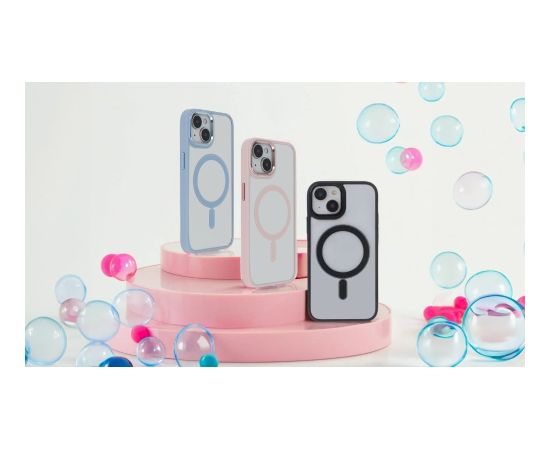 Mocco Satin Elegant MagSafe Case Защитный Чехол для Apple iPhone 15 Pro Max Чехлы - альтернативные