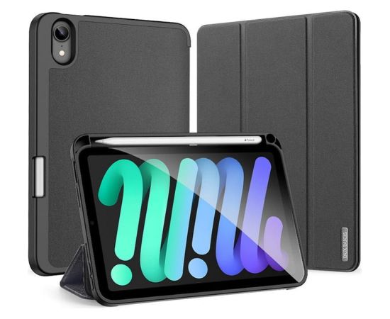 Dux Ducis   DUX DUCIS case DOMO foldable with pencil storage for iPad mini 7/6 black Сумки, чехлы для планшетников