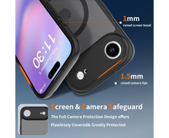 TECH-PROTECT Basicmag Magsafe Apple Iphone 17 Pro чехол | матовый космический оранжевый Чехлы - альтернативные