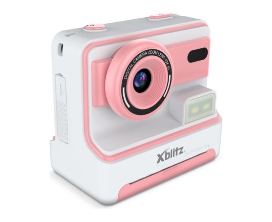 Xblitz FLASH PINK  INSTANT CAMERA WITH THERMAL PRINTER FOR CHILDREN Moment Foto Kameras