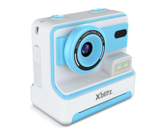 Xblitz FLASH BLUE INSTANT CAMERA WITH THERMAL PRINTER FOR CHILDREN Moment Foto Kameras