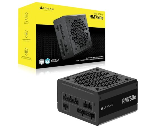 Corsair RMe Series RM750e power supply unit 750 W 24-pin ATX ATX Black Datoru barošanas bloki