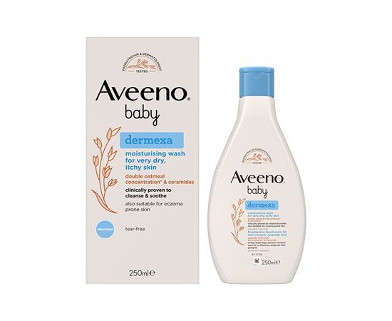 Aveeno Baby Dermexa Gel - Hydratační mycí gel 250ml Smaržas - NESAKĀRTOTS