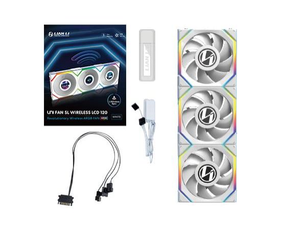 CASE FAN 120MM/G99.12SLLCD1W3W.00 LIAN LI Korpusu dzesēšana