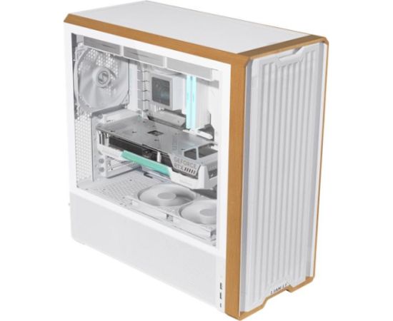 Case LIAN LI ATX/micro ATX/EATX/SSI EEB White Midi Tower PC LANCOOL LAN217W G99.LAN217INFW.00 Корпуса